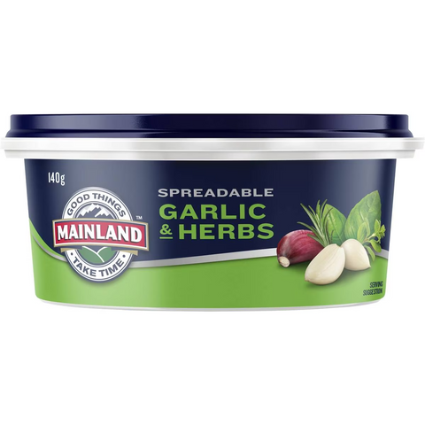 Mainland Garlic & Herbs Spread 140g