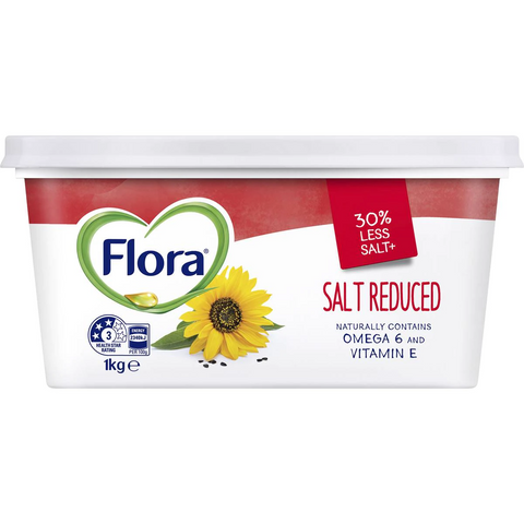 Flora Margarine Spread Salt Reduced 1kg