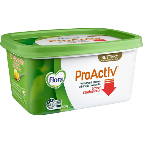 Flora Proactiv Margarine Spread Buttery 500g