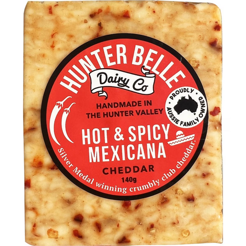 Hunter Belle Mexicana Cheddar 140g