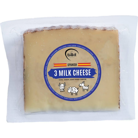 Tidbit Foods Spanish 3 Milk Cheese 150g