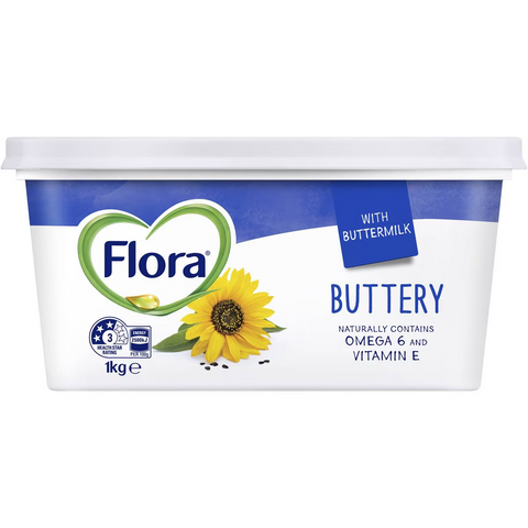 Flora Margarine Spread Buttery 1kg