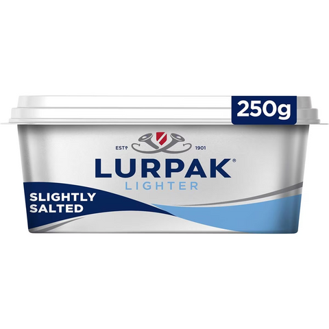 Lurpak Butter Lighter Spreadable Slightly Salted 250g