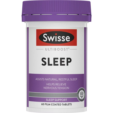 Swisse Ultiboost Sleep Tablets For Natural And Restful Sleep 60 Pack