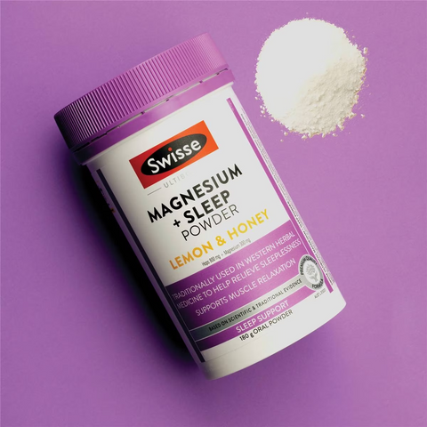 Swisse Ultiboost Magnesium + Sleep Powder For Muscle Relaxation 180g