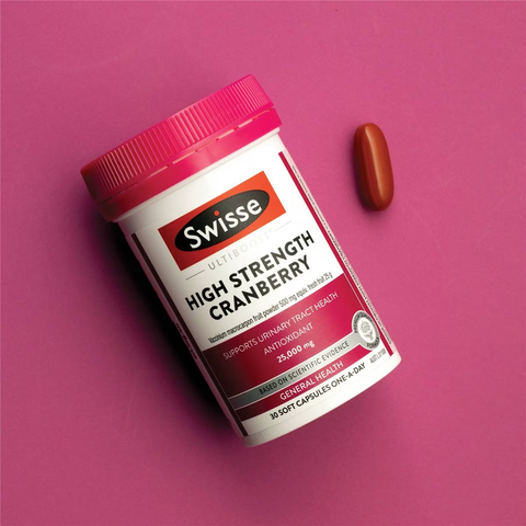 Swisse Ultiboost High Strength Cranberry Capsules 30 Pack