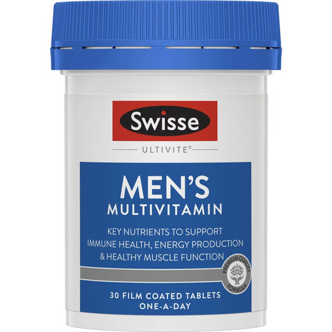 Swisse Ultivite Men's Multi Vitamin Tablets 30 Pack