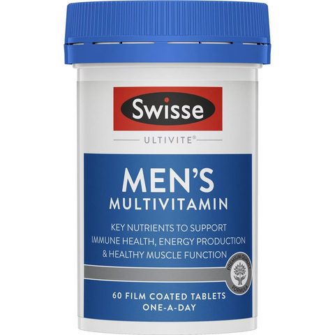 Swisse Ultivite Men's Multi Vitamin Tablets 60 Pack