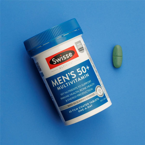 Swisse Ultivite Men's 50+ Multivitamin Tablets 60 Tablets