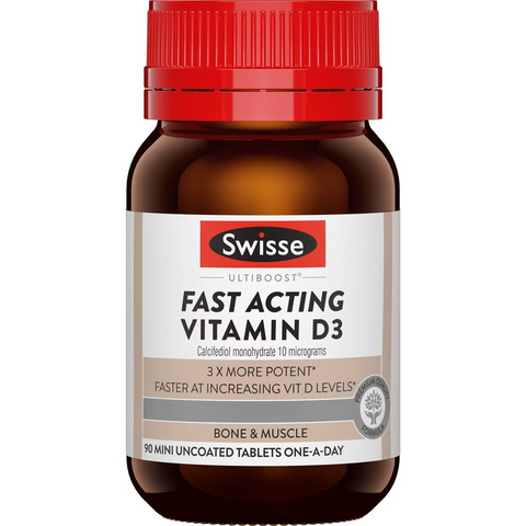 Swisse Fast Acting Vitamin D3 90 Pack