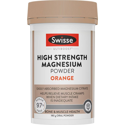 Swisse Ultiboost High Strength Magnesium Powder Orange 180g