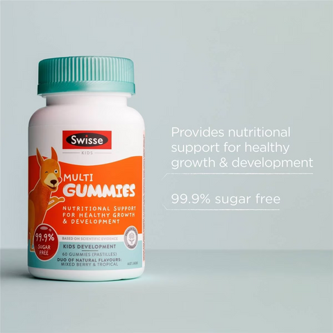 Swisse Kids Multi Gummies For Healthy Growth And Development 60 Pack