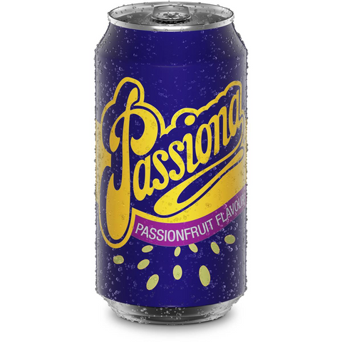 Passiona Passionfruit Soft Drink Cans Multipack 375ml X 10 Pack