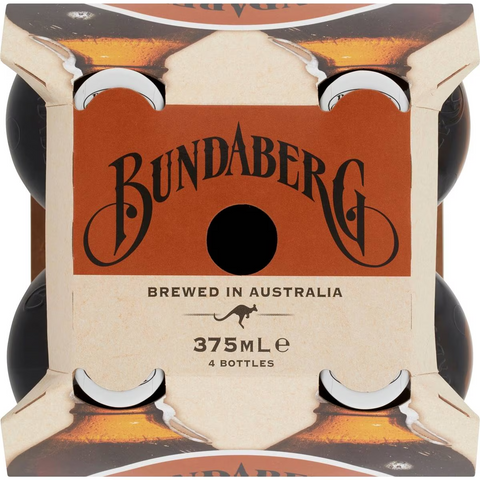 Bundaberg Diet Sarsaparilla 375ml X4 Pack