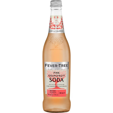 Fever-tree Pink Grapefruit Soda 500ml