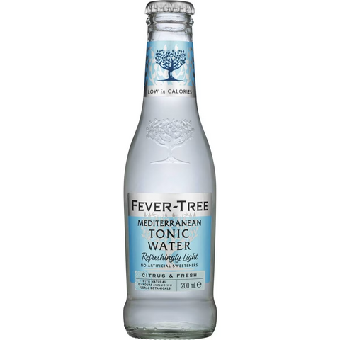 Fever-tree Mediterranean Light Tonic Water 4 X 200ml