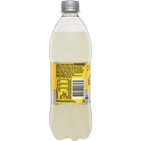 Solo Zero Sugar Original Lemon Soft Drink Bottle 600ml