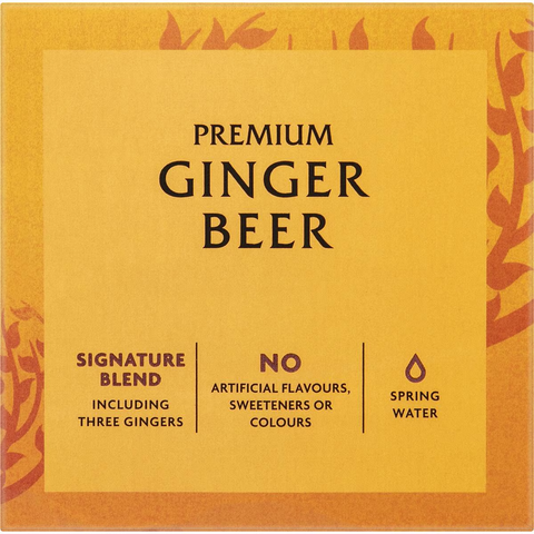 Fever-tree Premium Ginger Beer 250ml X 4 Pack