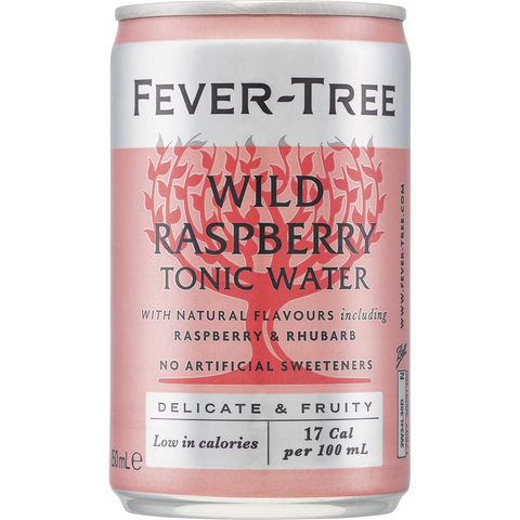 Fever-tree Wild Raspberry Tonic 150ml X 8 Pack