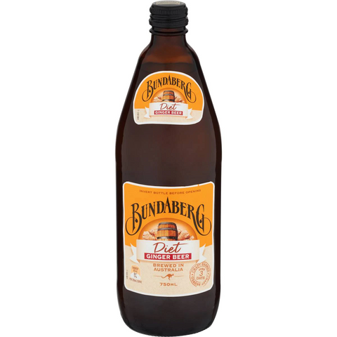 Bundaberg Diet Ginger Beer 750ml