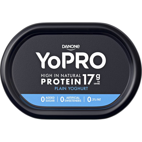 Yopro Danone High Protein Yoghurt No Added Sugar Plain 700g