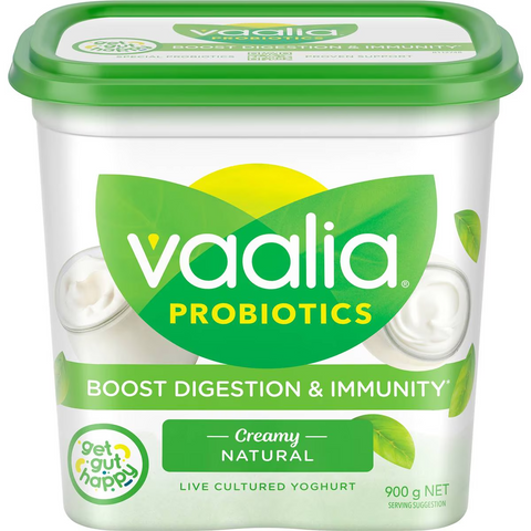 Vaalia Probiotic Yoghurt Natural 900g