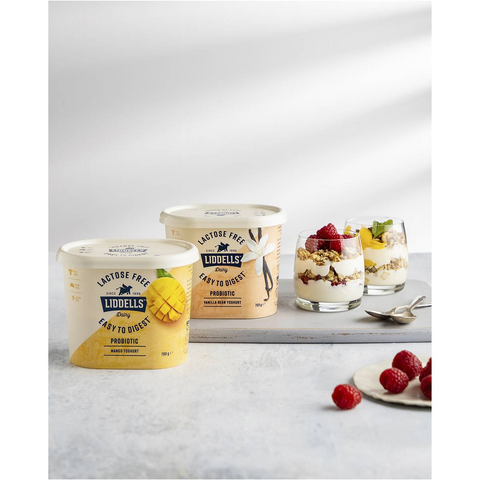 Liddells Lactose Free Probiotic Yoghurt Vanilla Bean 700g