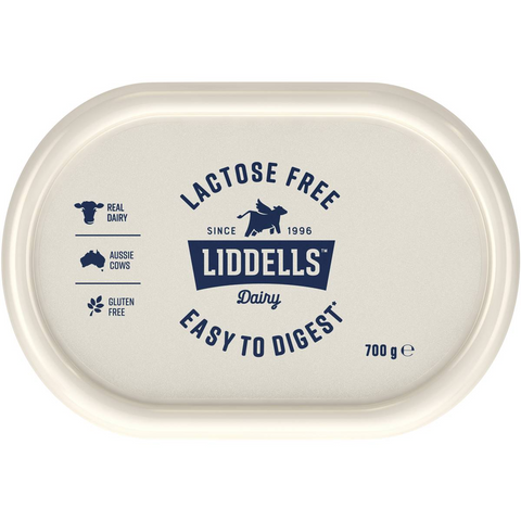 Liddells Lactose Free Probiotic Yoghurt Vanilla Bean 700g