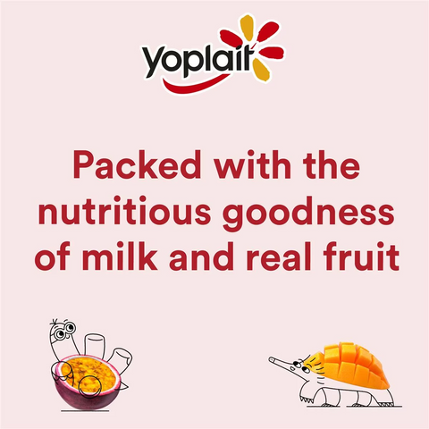 Yoplait Forme Zero Tropical Paradise Yoghurts 6 Pack