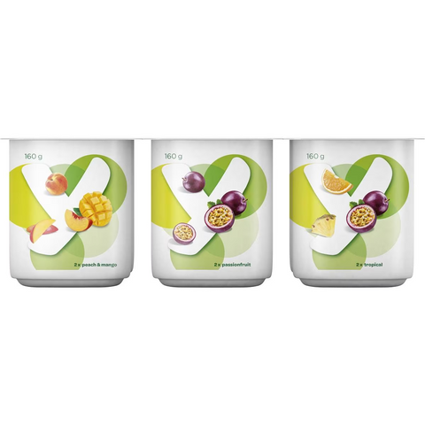 Yoplait Forme Zero Tropical Paradise Yoghurts 6 Pack