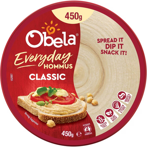 Obela Everday Smooth Classic Hommus 450g