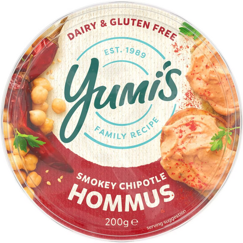 Yumi's Chipotle Hommus Dip 200g