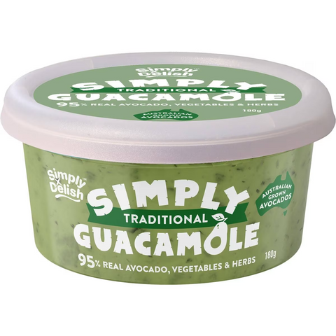 Simply Delish Traditional Guacamole 180g