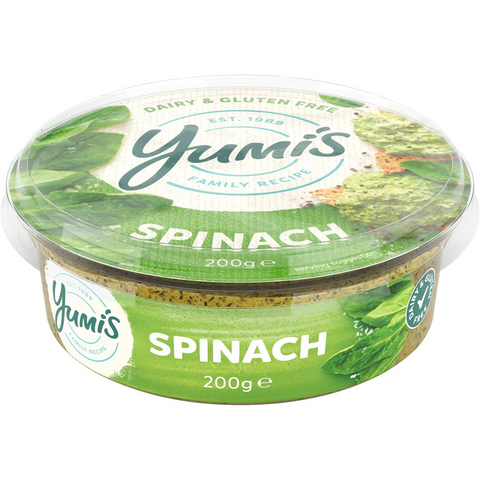 Yumi's Creamed Spinach Dip 200g