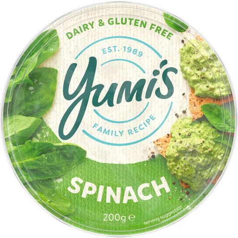 Yumi's Creamed Spinach Dip 200g