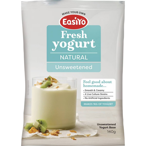 Easiyo Natural Unsweetened Yogurt Base 140g