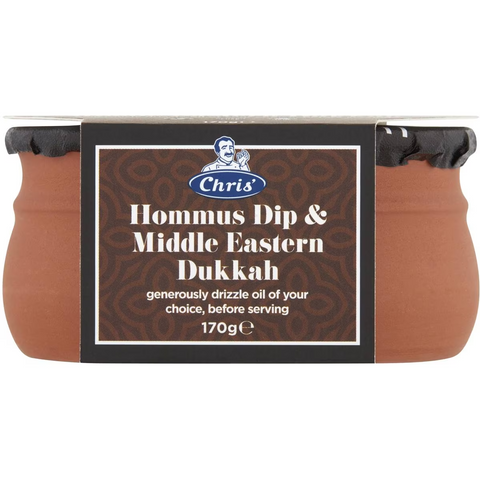 Chris' Hommus Dip & Middle Eastern Dukkah 170g