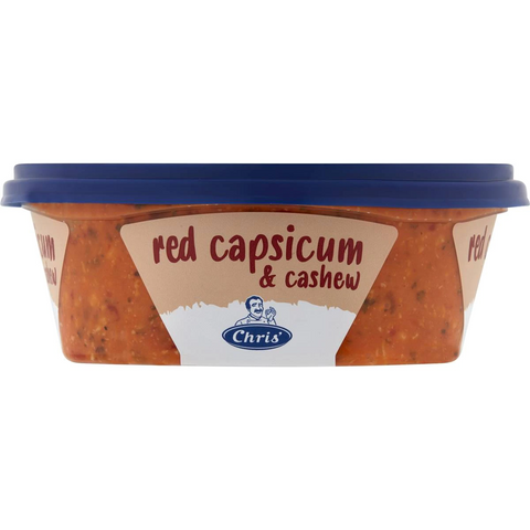 Chris' Red Capsicum & Cashew Dip & Spread 200g