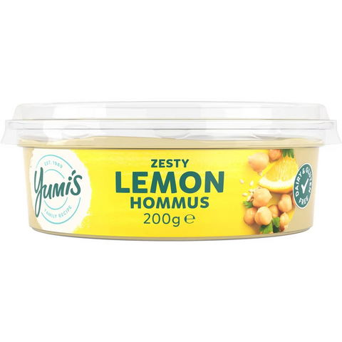 Yumi's Hommus Zesty Lemon 200g