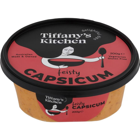 Tiffany's Kitchen Capsicum Dip 200g