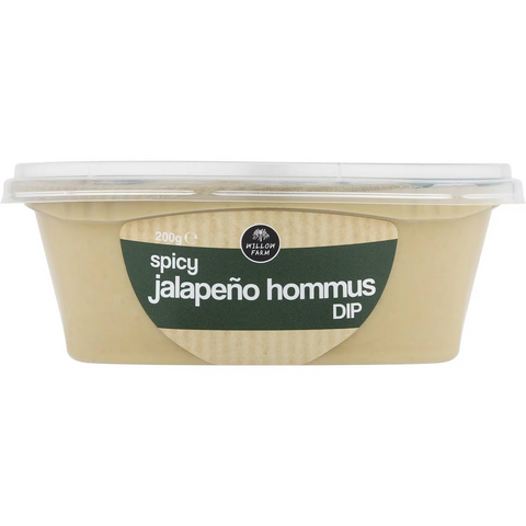 Willow Farm Spicy Jalapeno Hommus Dip 200g