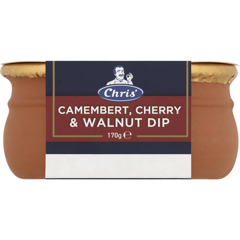 Chris' Heritage Camembert Cherry & Walnut Dip 170g