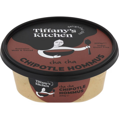 Tiffany's Kitchen Chipotle Hommus Dip 200g