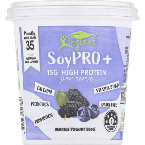 Kingland Soypro Berries Yoghurt 500g