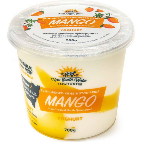 New South Wales Yoghurt Co Mango Yoghurt Tub 700g