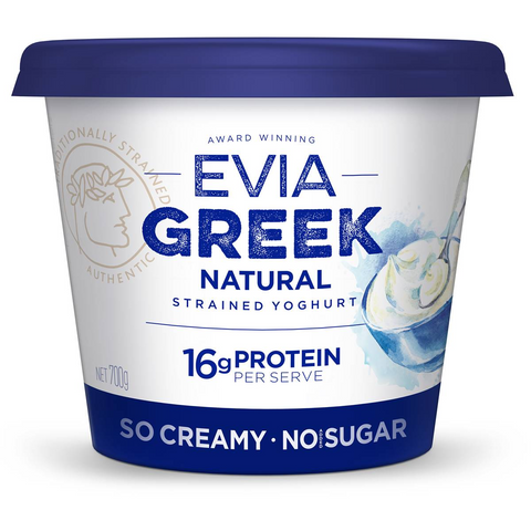 Evia Natural Yoghurt No Added Sugar 700g