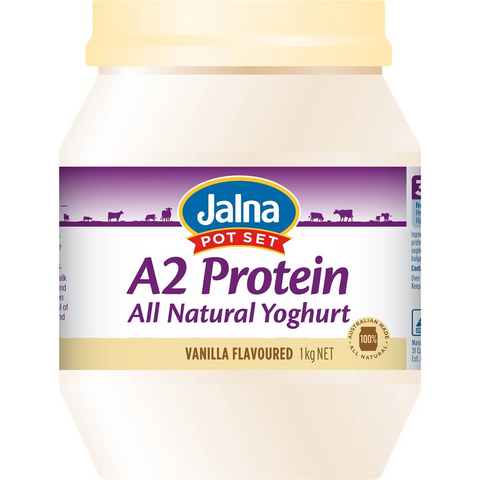 Jalna A2 Protein All Natural Yoghurt Vanilla 1kg