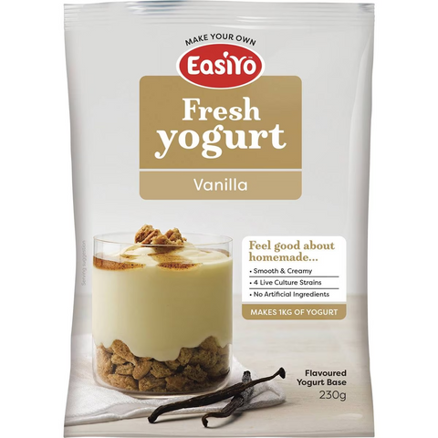 Easiyo Sweet Vanilla Yoghurt Base 230g