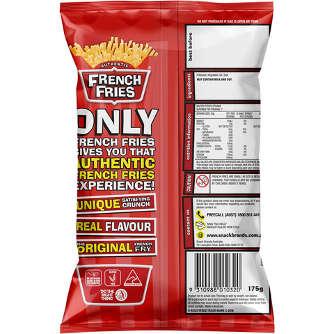 French Fries Original Chips 175g