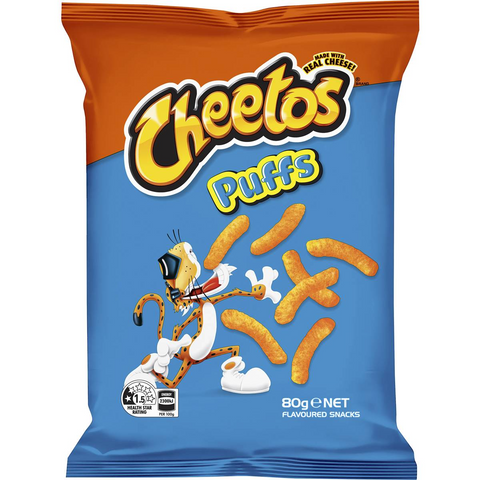 Cheetos Puffs Flavoured Snacks 80g